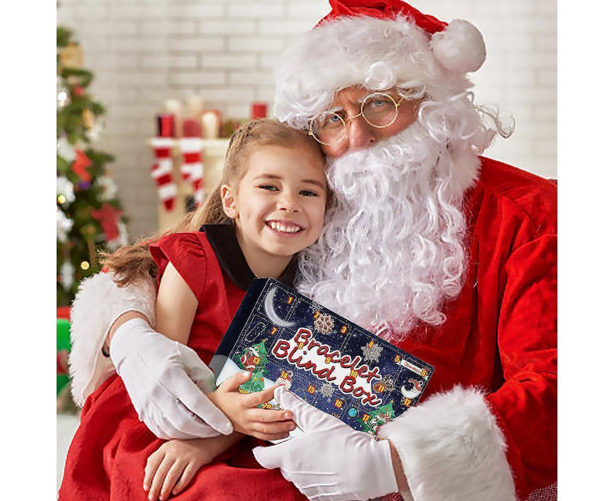 Christmas DIY Bracelet Jewelry Making Kit 24 Days Advent Calendar