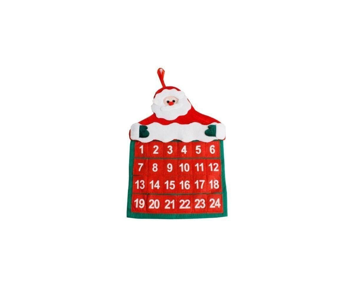 Non-woven Hanging Christmas Advent Charm Calendar Bag-Gold Bracelet