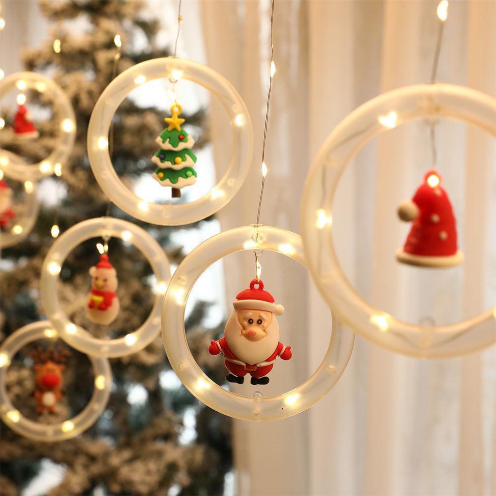 3 Meters USB Powered LED Christmas Decor Round Light Hanging Ornament Light