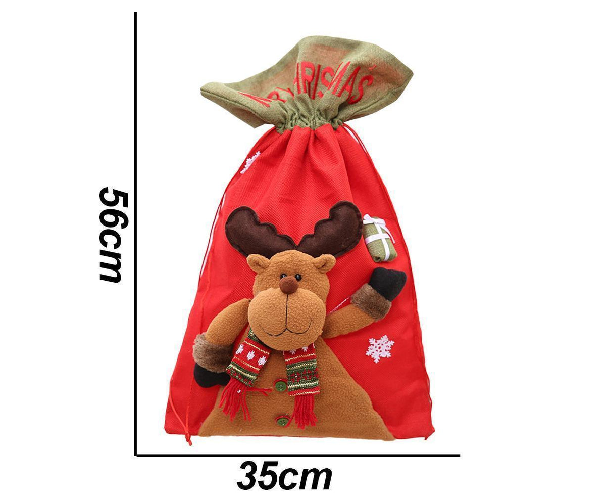 Christmas Gift Bags Christmas Gift Wrapping Bags, For babies Package Storage Party Candy Decorations