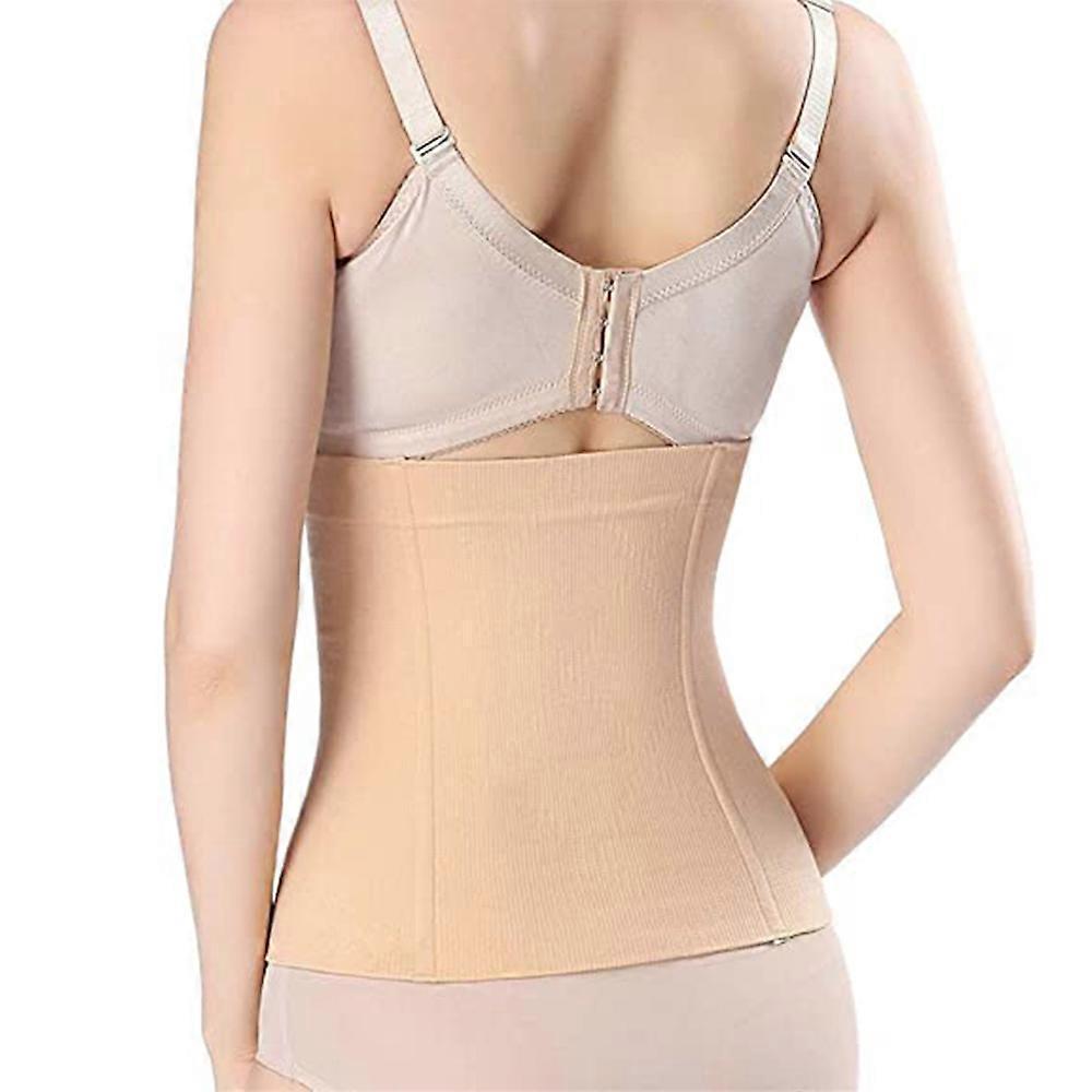 Seamless One Piece Postpartum Underwear with Belly Band Waist Tie Slimming Shapewear for Women After C-Section