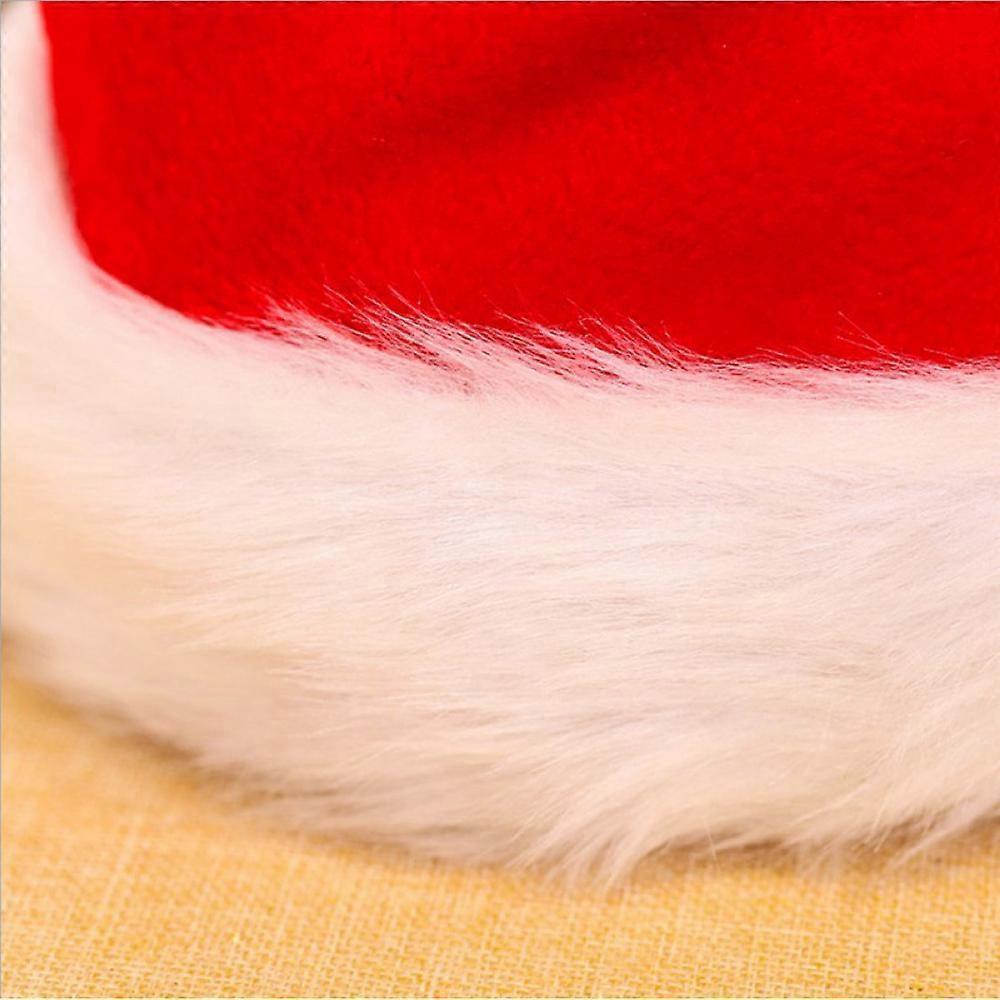 Spiral Spring for Santa Hat Santa Hat Spring Fan Santa Claus Hat Christmas Clothes Christmas Decorations