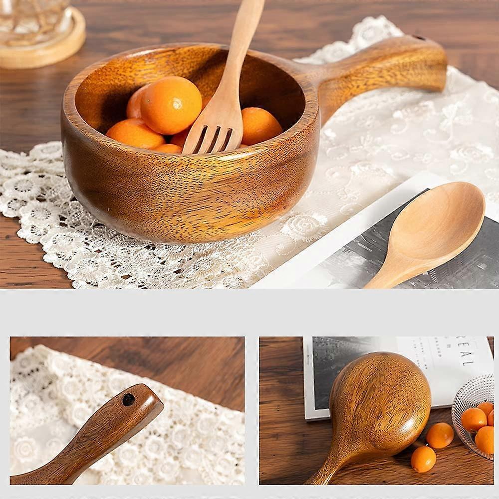 Wooden Spoon Solid Wood Water Spoon Rice Spoon Multipurpose Tableware Kitchen Utensil