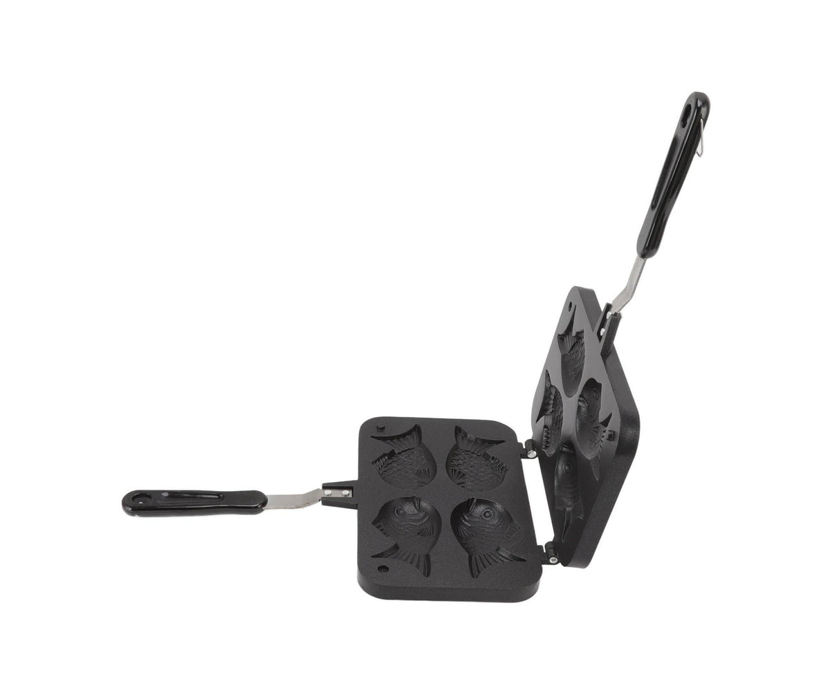 Taiyaki Fish Shape Cake Maker, Non-Stick Double Baking Pan Waffle Mold