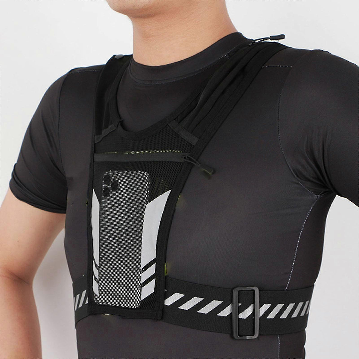 Reflective Running Vest for Men & Women, security Gear for Night Walking or Biking