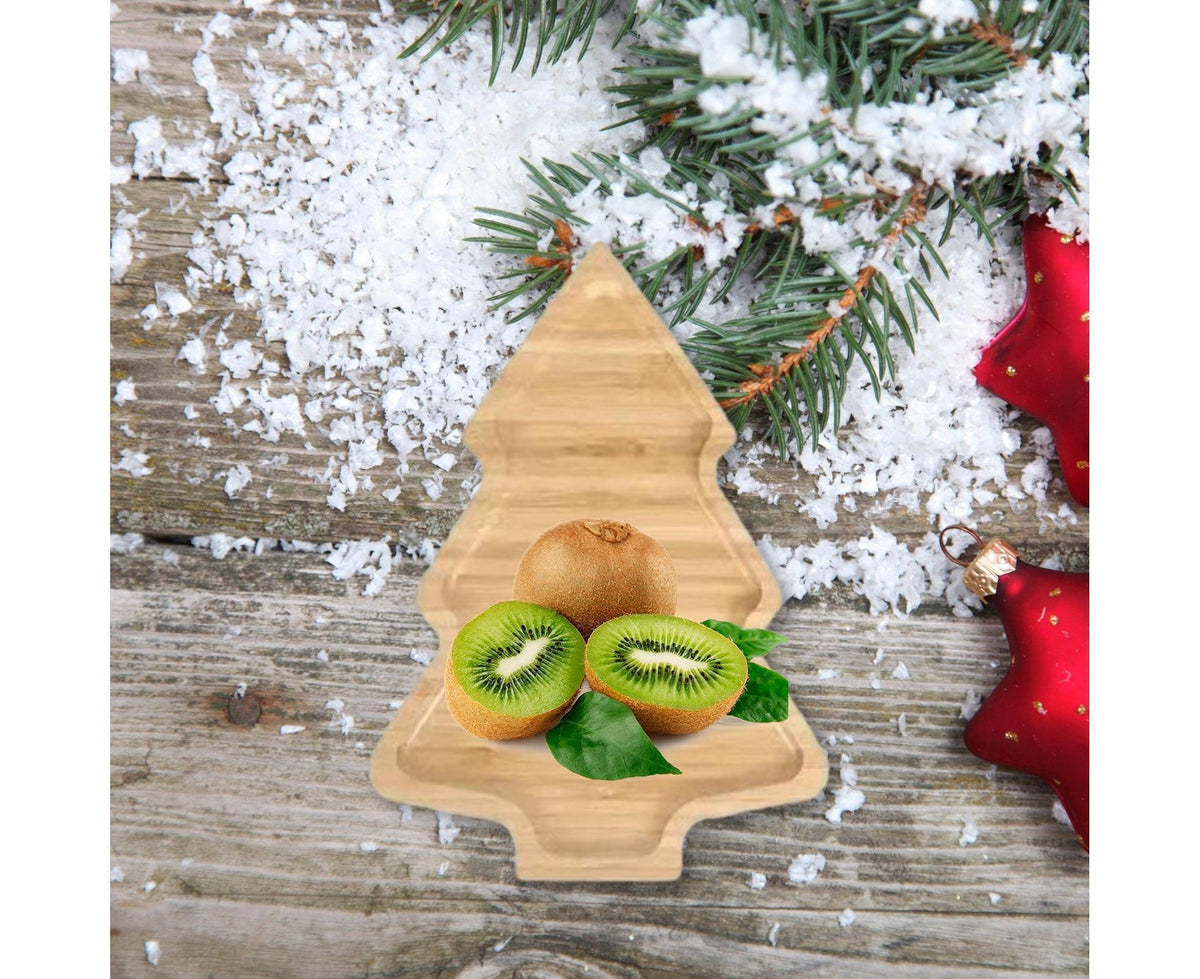 Xmas Tree Wooden Tray for Christmas Tree