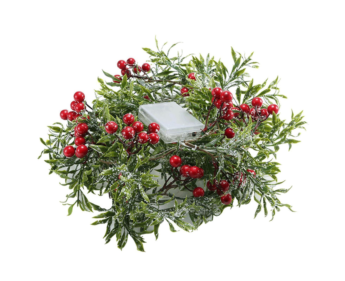 Xmas String Light Garden Decoration-Red