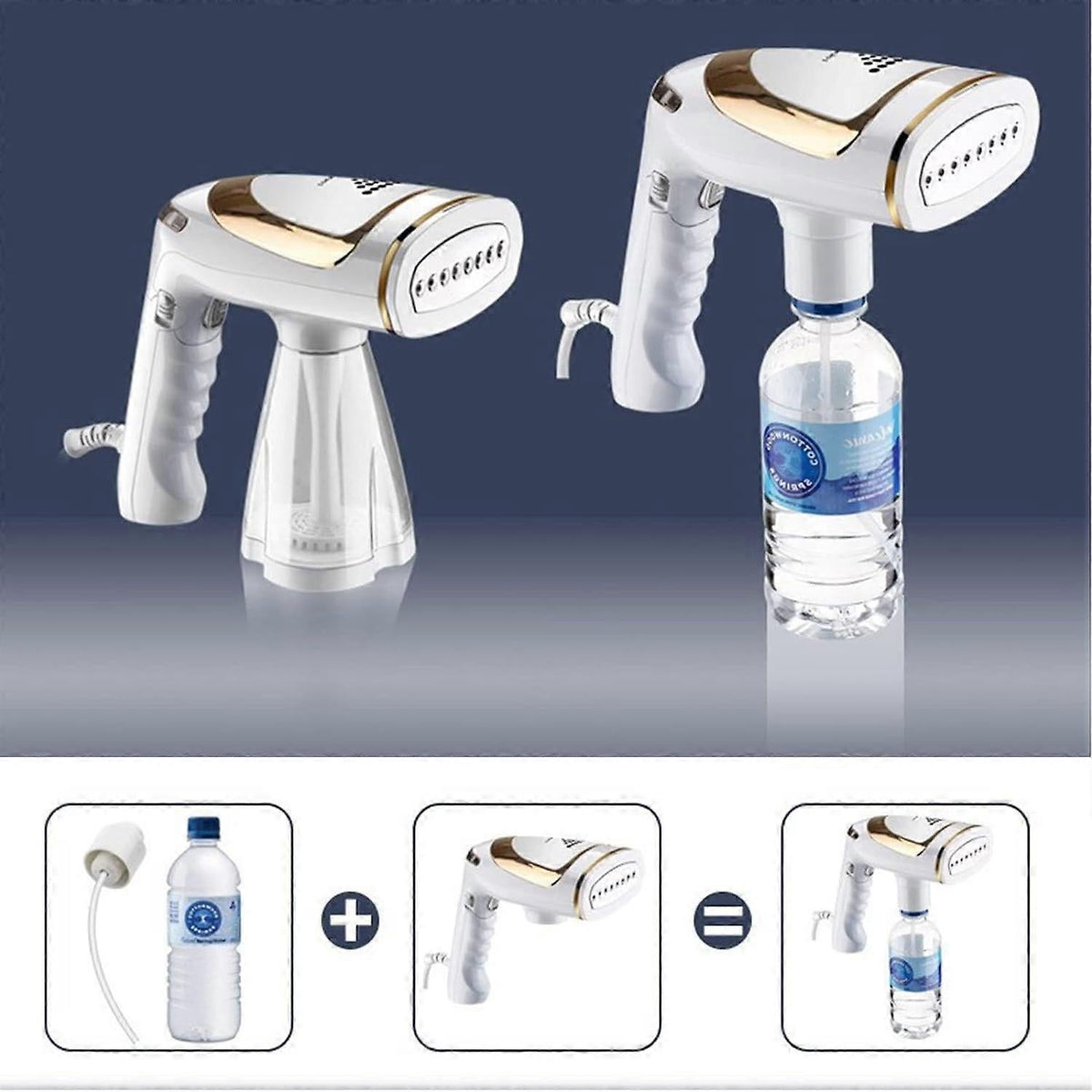 Foldable Handheld Garment Steamer 250ml Tank Portable Clothes Steamer for Travel