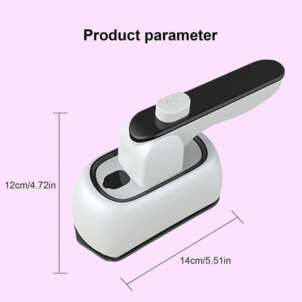 Rotatable Handheld Steamer Iron for Clothes Portable Travel Garment Iron