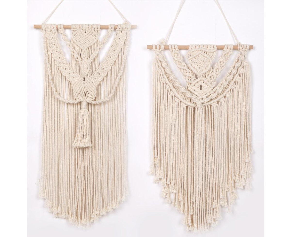 Boho Handwoven Wall Hanging Tassel Tapestry Craft Wedding Home Dorm Room Decor-6#