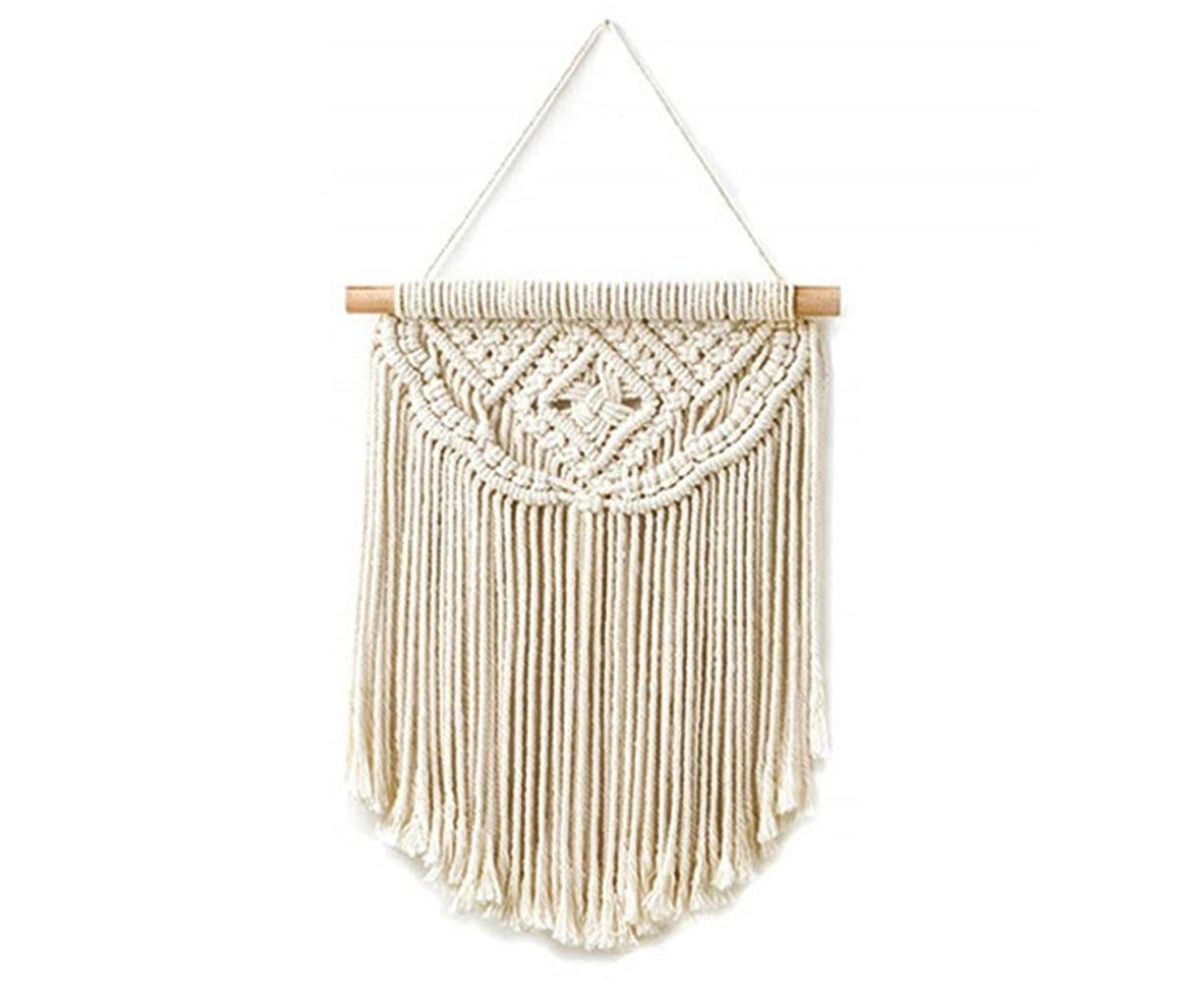 Boho Handwoven Wall Hanging Tassel Tapestry Craft Wedding Home Dorm Room Decor-6#