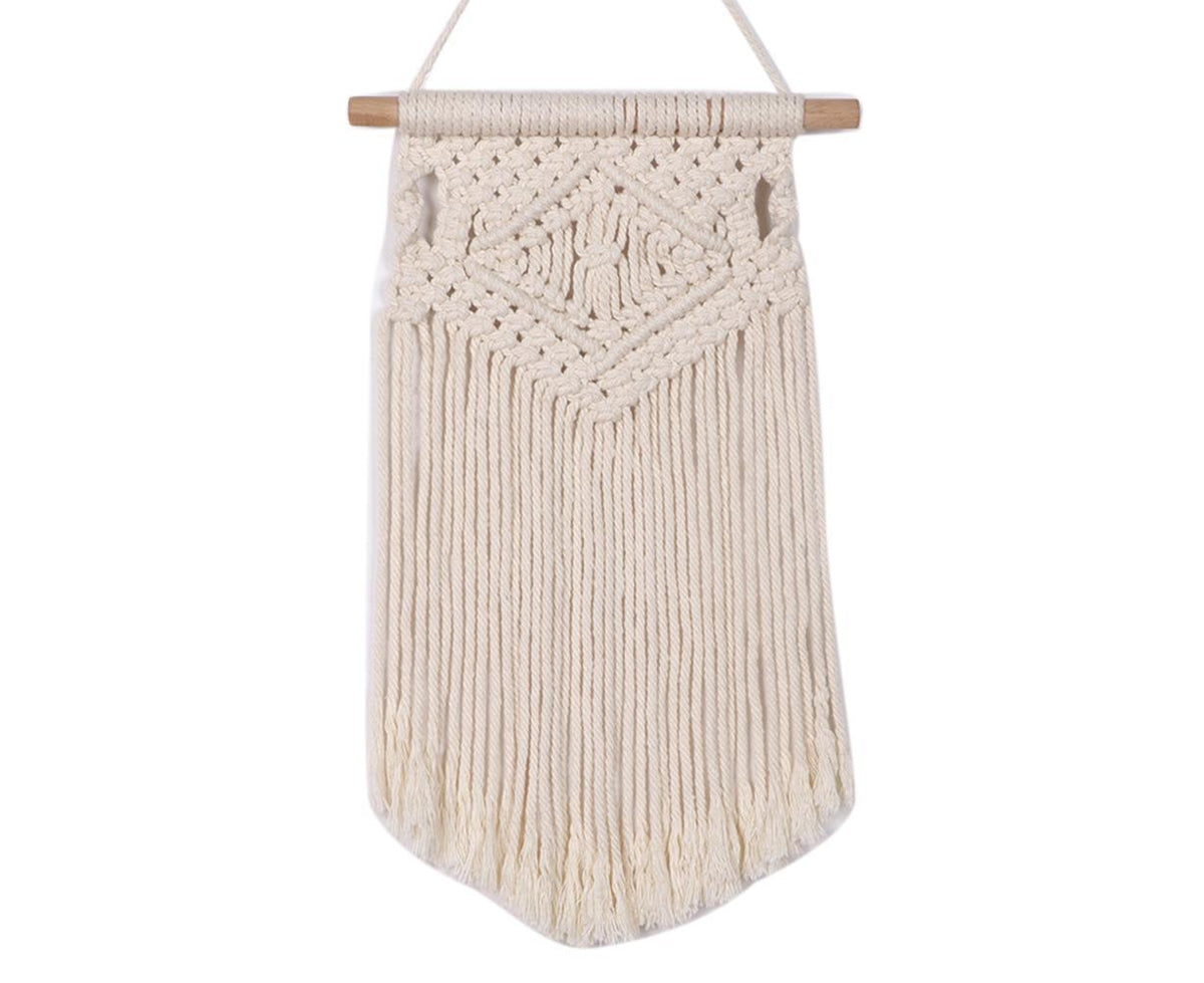 Boho Handwoven Wall Hanging Tassel Tapestry Craft Wedding Home Dorm Room Decor-6#