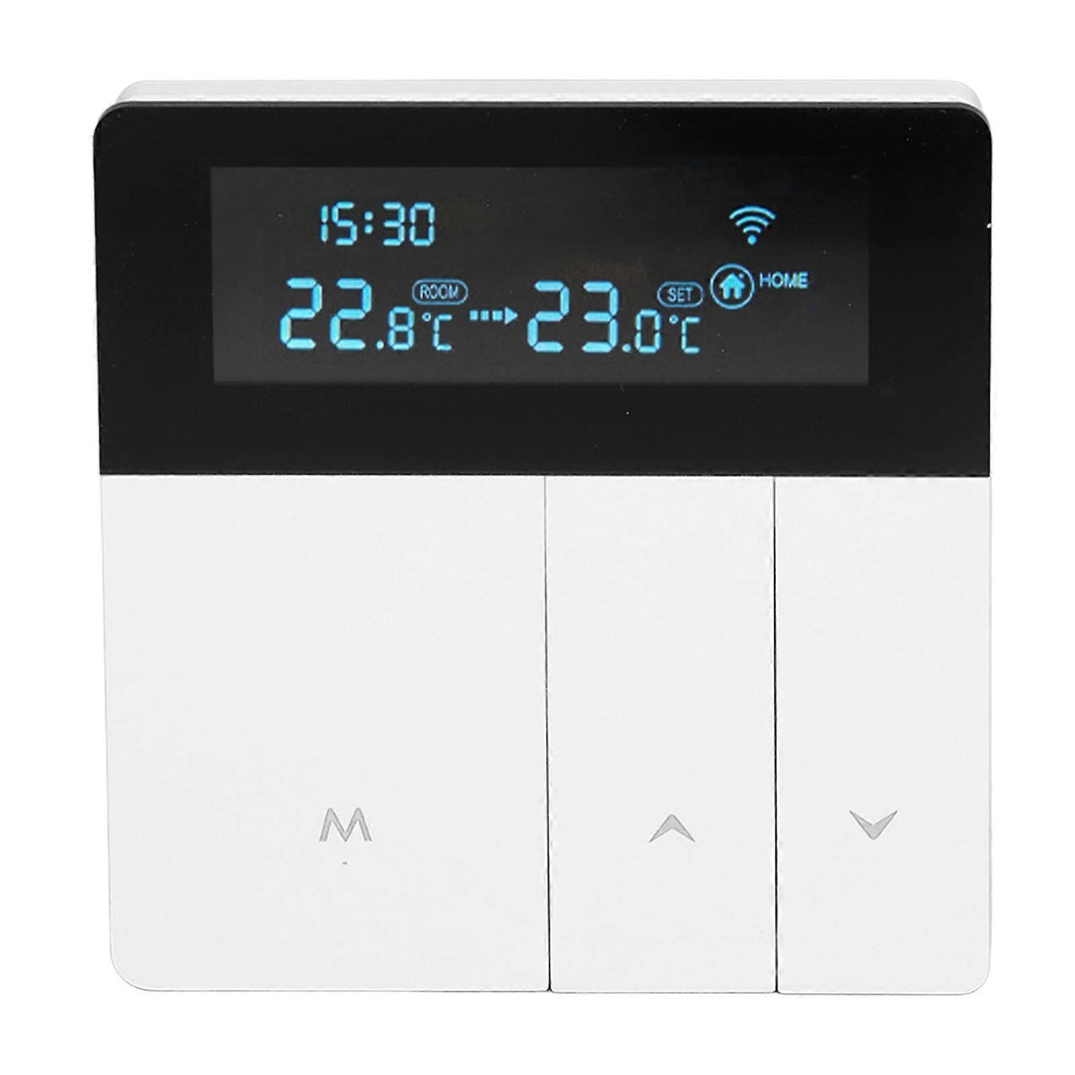 Color Smart Electric Heating Thermostat Programmable 16A AC90-240V for Home Office