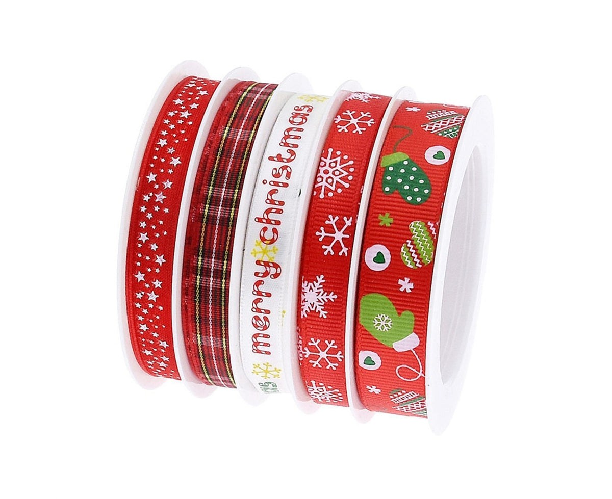 Christmas Ribbon for Gifts-Multicolor