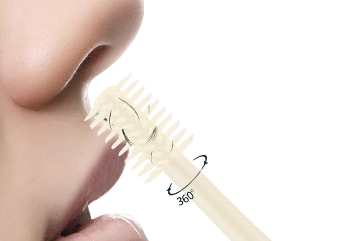 Nose Hair Trimmer for Men Women Double Sided Nose Hair Knife with Nose Picker