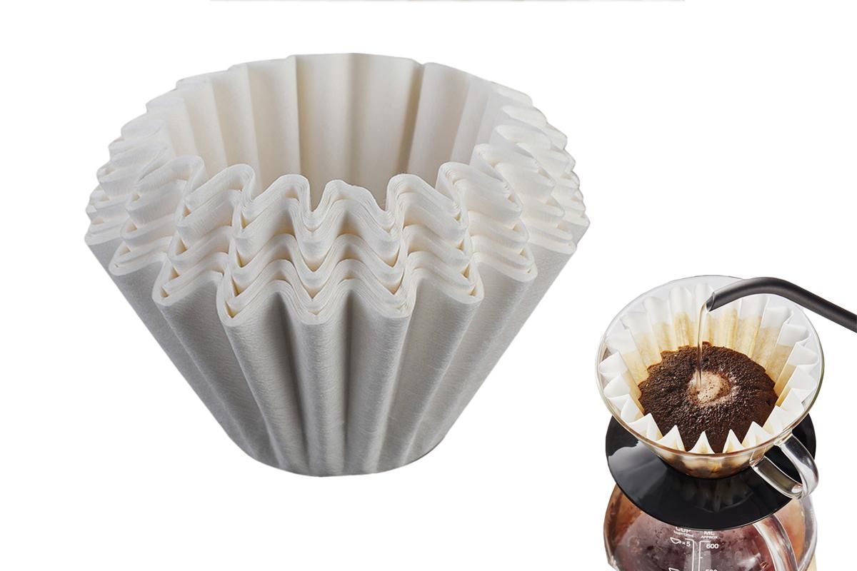 50Pcs Coffee Paper Filters -White