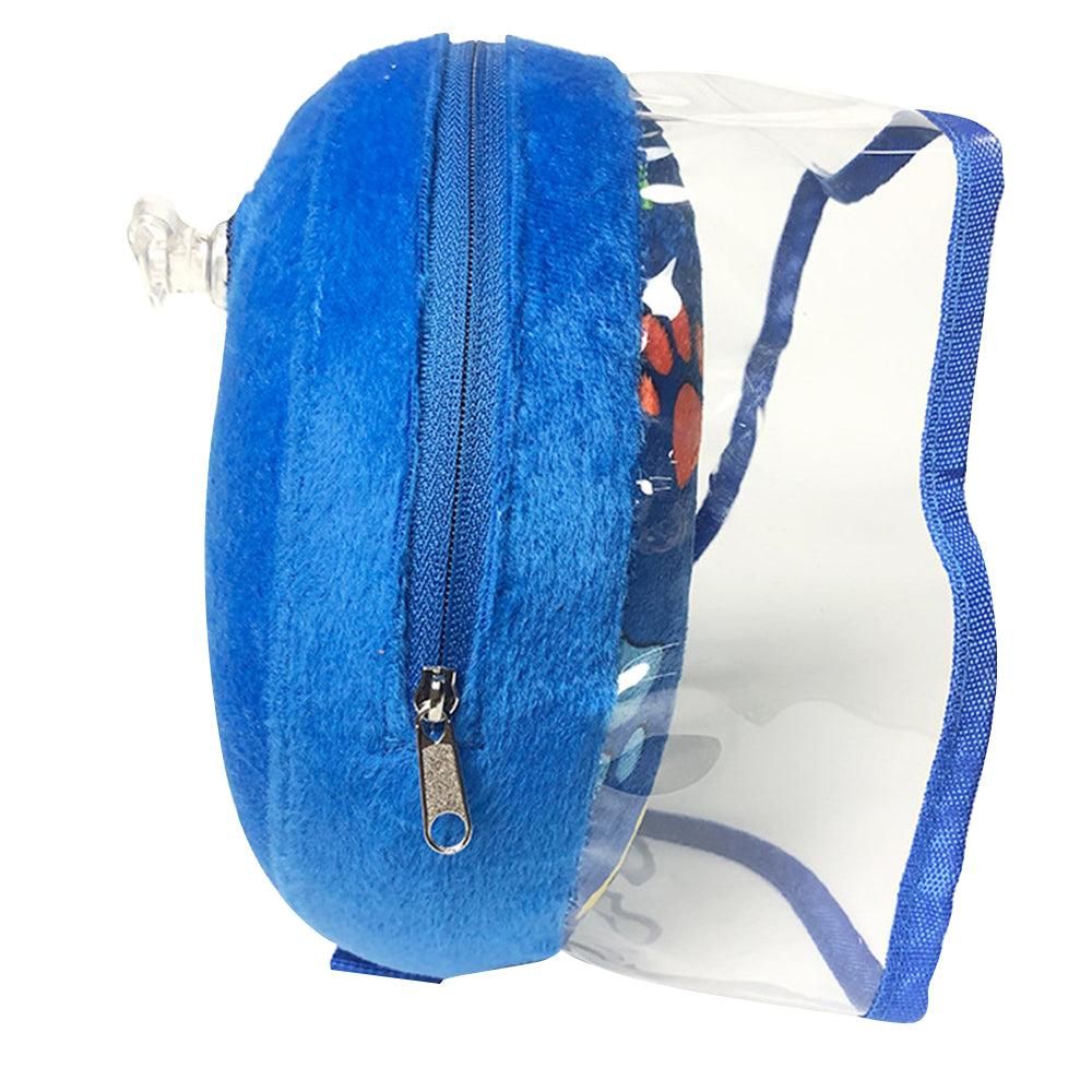 Soft Inflatable Pet Dog Cone Collar Anti Licking Scratching Blue - L