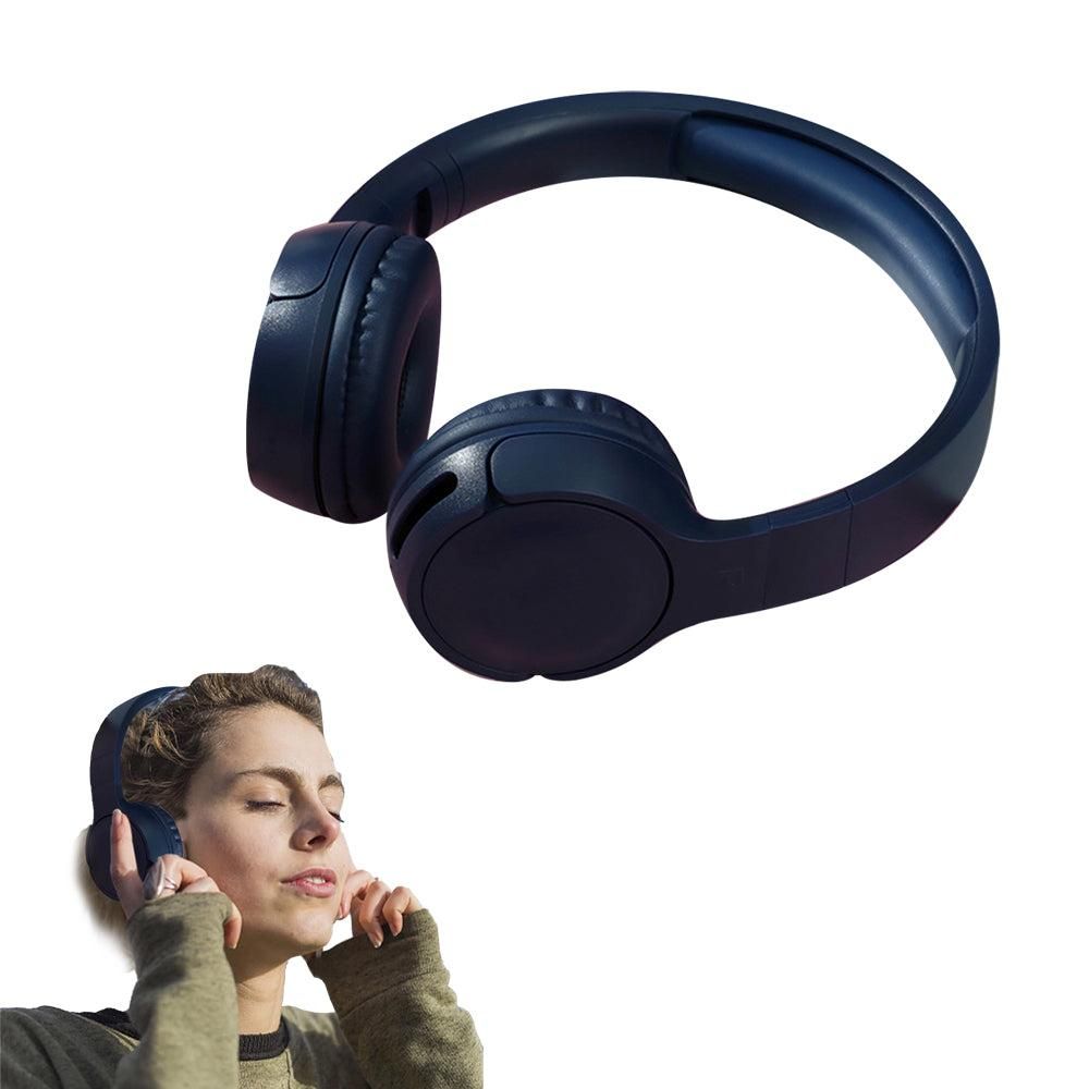 Rechargeable Bluetooth Wireless Headphones On-Ear Stereo Headset White