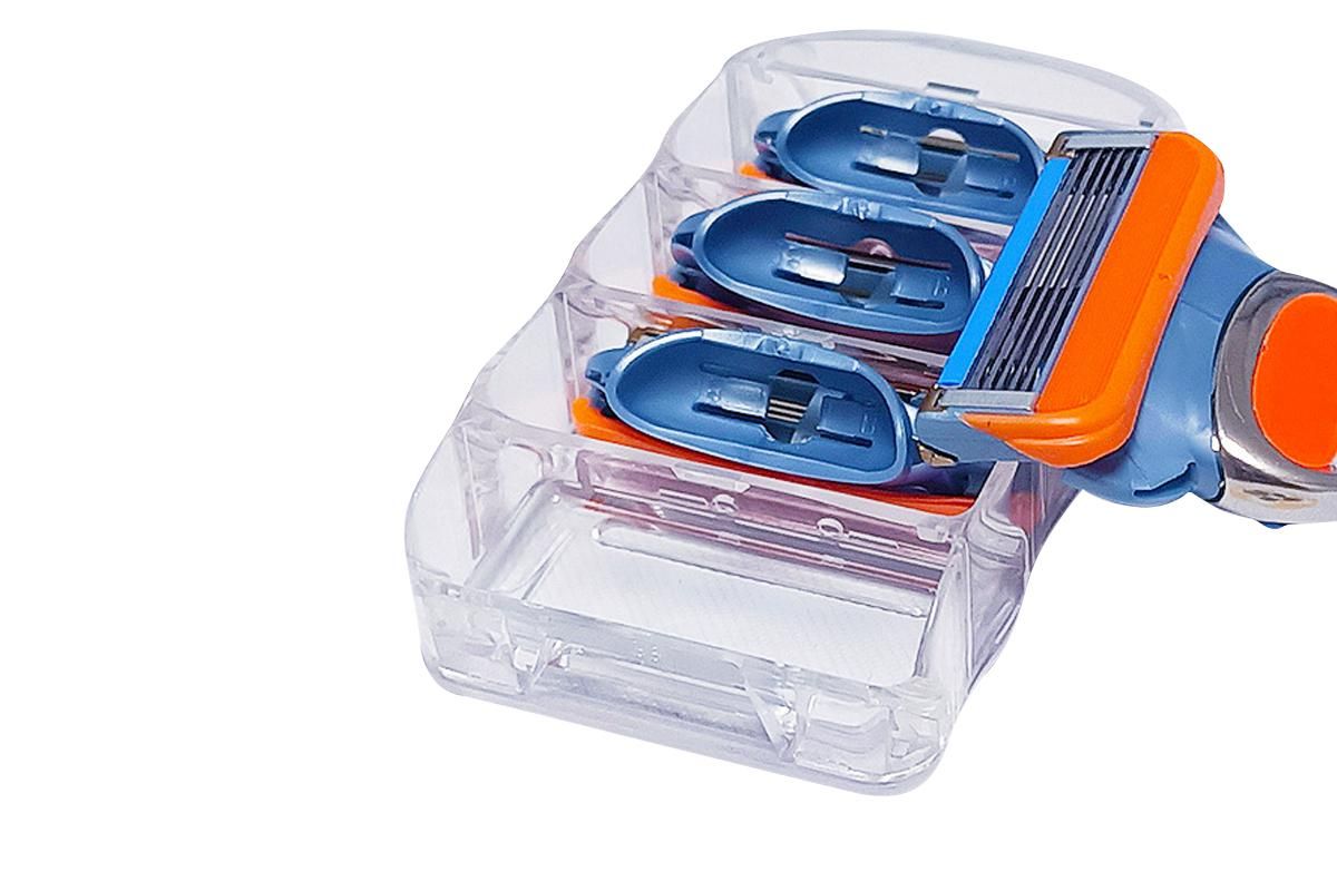 2 Sets of 4 Pcs Replacement 5 Blades Razor Blades for Men Razor Refills for Gillette