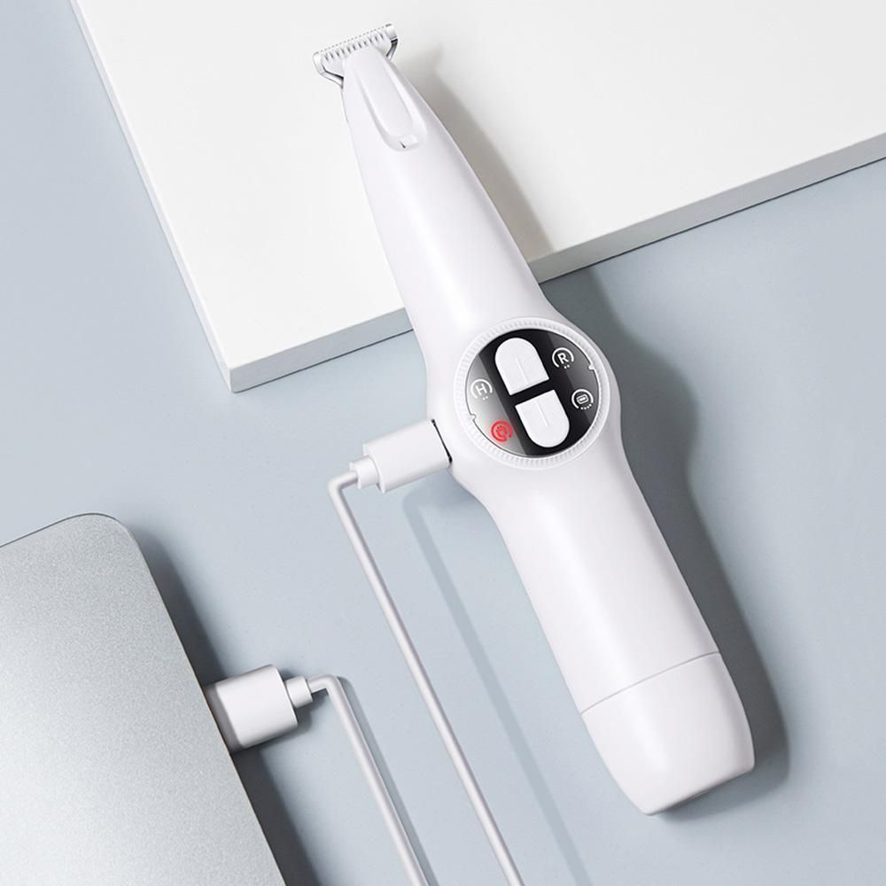2 in 1 Pet Grooming Clippers with Nail Grinder and LED Display