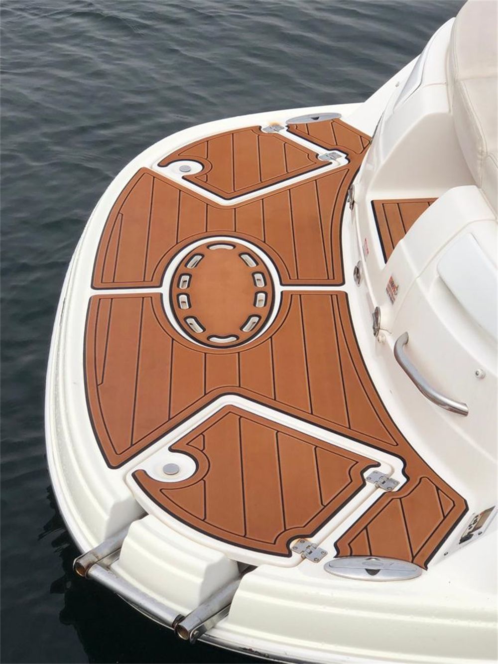 2008 Chaparral 236 SSI Swim Platform Pad Boat EVA Foam Teak Deck Floor Pad Mat SeaDek MarineMat Gatorstep Style Self Adhesive