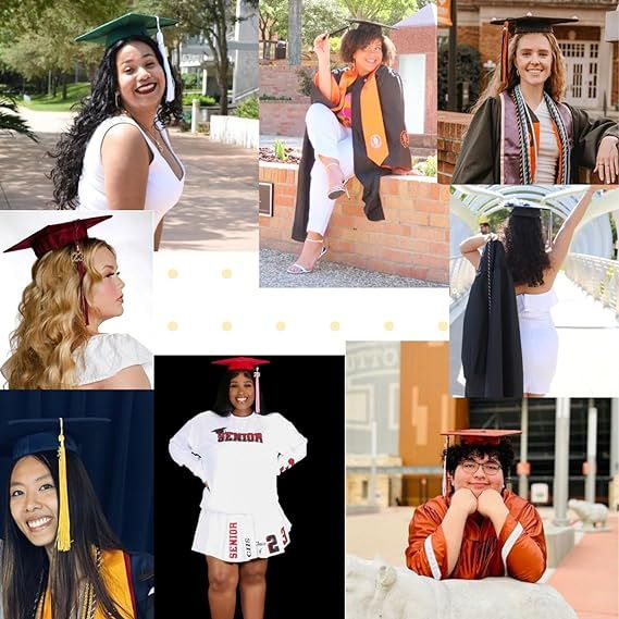 Graduation Cap Fixer - Black