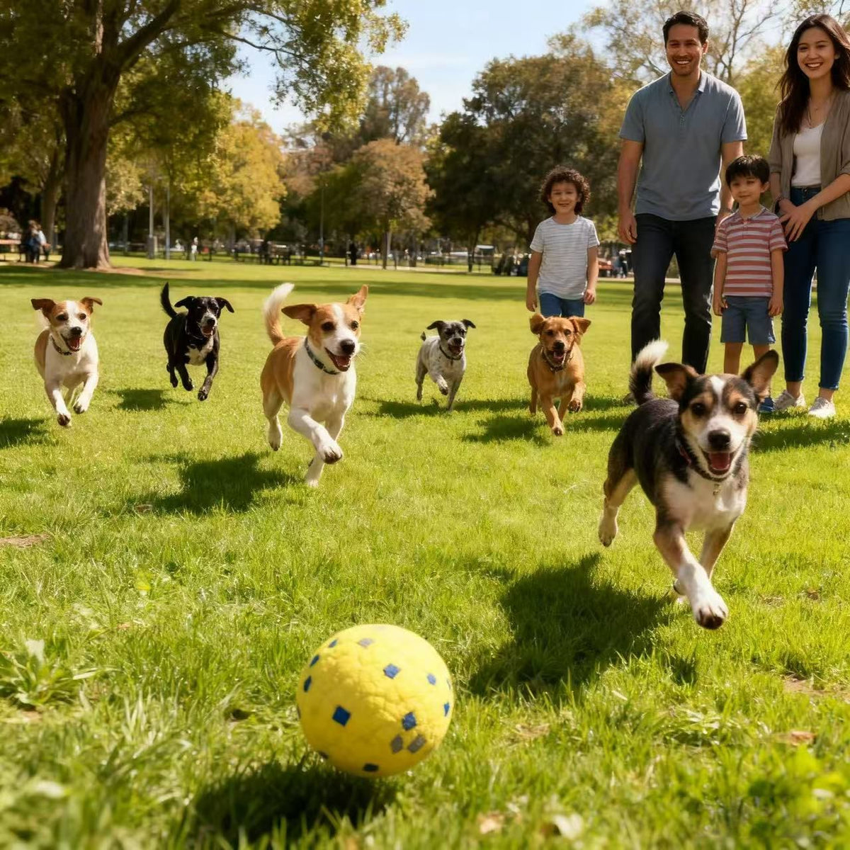 ETPU High Resilience Dog Ball Indestructible Chew Ball for Medium Large Dogs