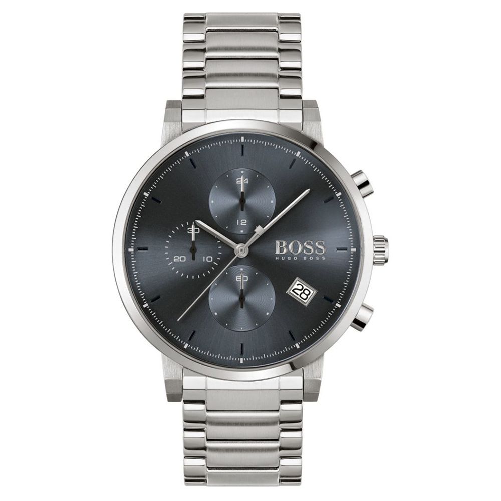 Hugo Boss 1513799 Peak Men's Watch, 44mm Two-Tone Stainless Steel Chronograph Wrist Watch for Men