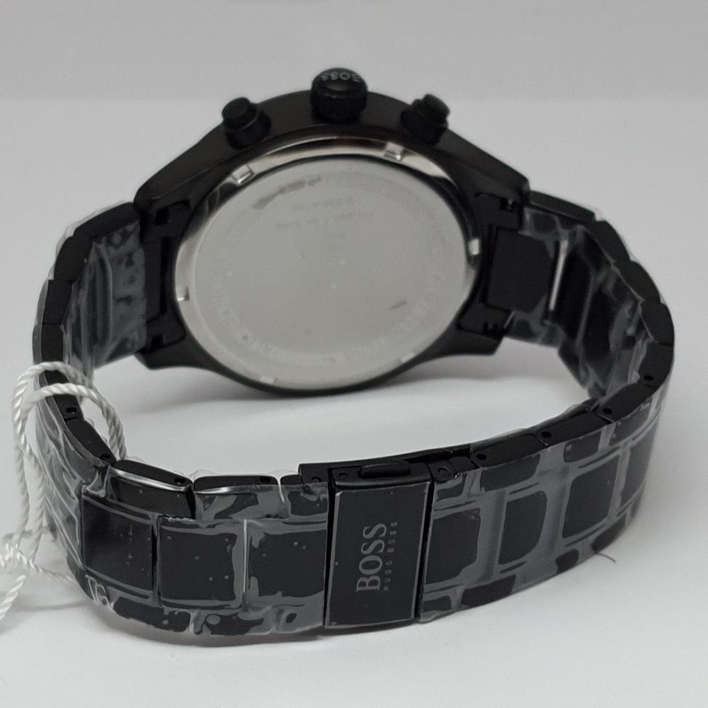 Hugo Boss 1513676 Men's Grand Prix Black Chronograph Quartz Watch