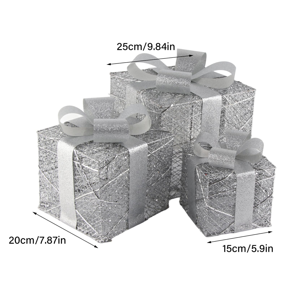 Christmas Gift Boxes for Christmas Indoor Outdoor Decorations