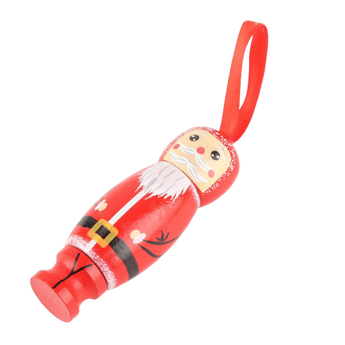 Santa Claus Pendant Funny Santa Ornament Christmas Tree Wooden Fun Crafts Decoration