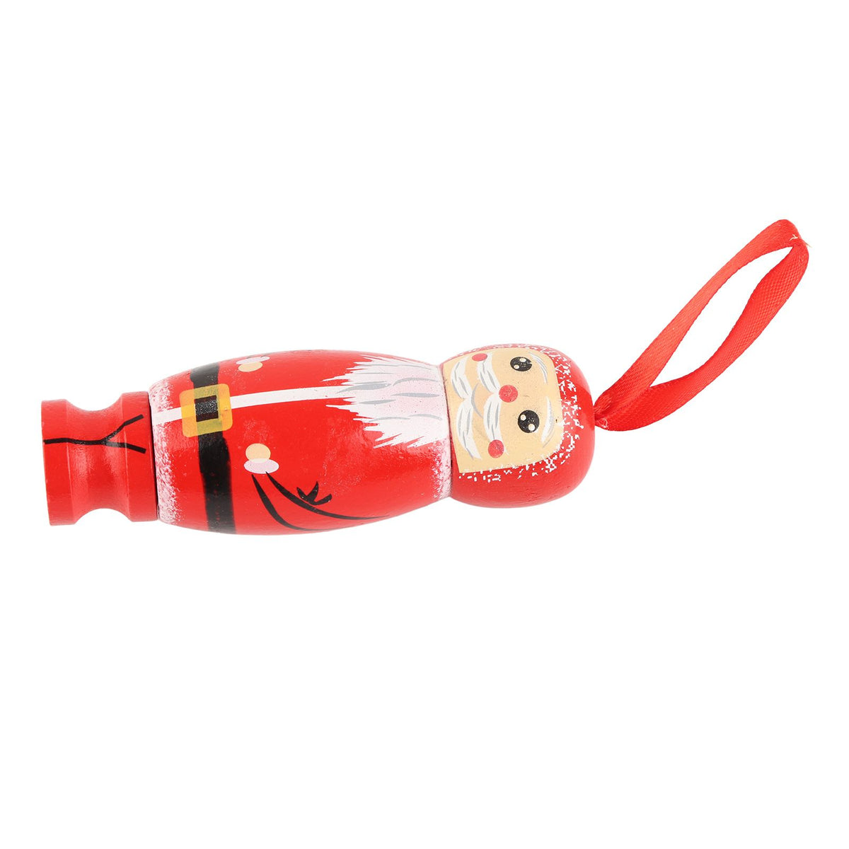 Santa Claus Pendant Funny Santa Ornament Christmas Tree Wooden Fun Crafts Decoration