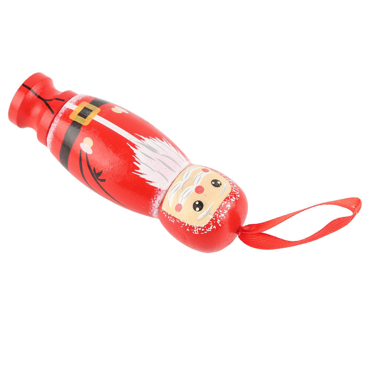 Santa Claus Pendant Funny Santa Ornament Christmas Tree Wooden Fun Crafts Decoration