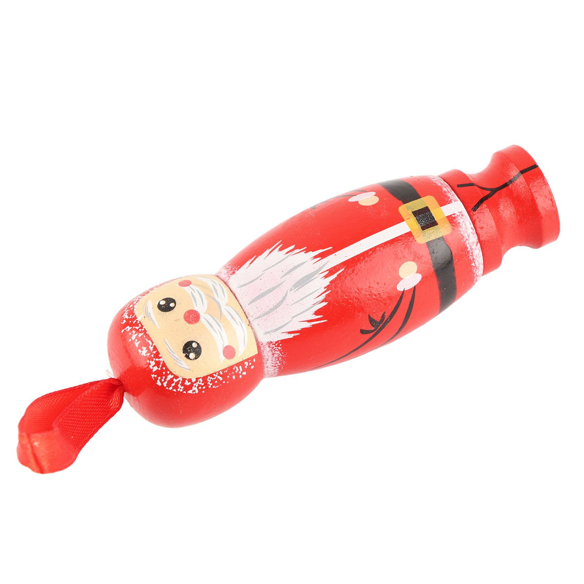 Santa Claus Pendant Funny Santa Ornament Christmas Tree Wooden Fun Crafts Decoration