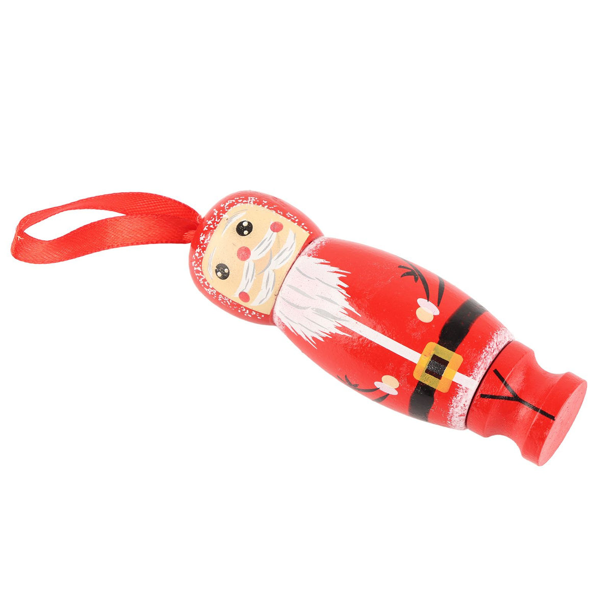 Santa Claus Pendant Funny Santa Ornament Christmas Tree Wooden Fun Crafts Decoration