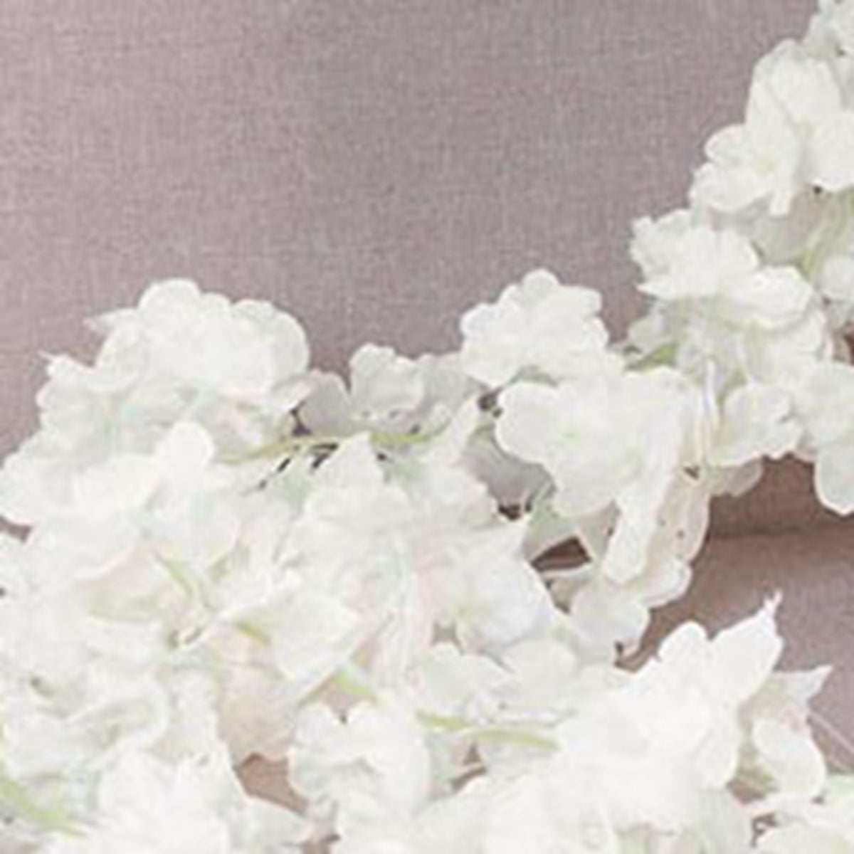 1.8m 256 Simulated Artificial Sakura Flower Garland Hanging Vines for Spring Home Room Wedding Party Decor White