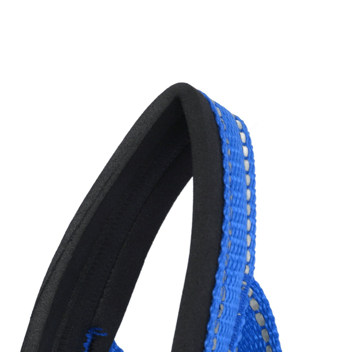 Dog Head Collar Breathable Dog Head Harness Dog Mouth Cover with Adjustable Strap for Outdoor Blue XL