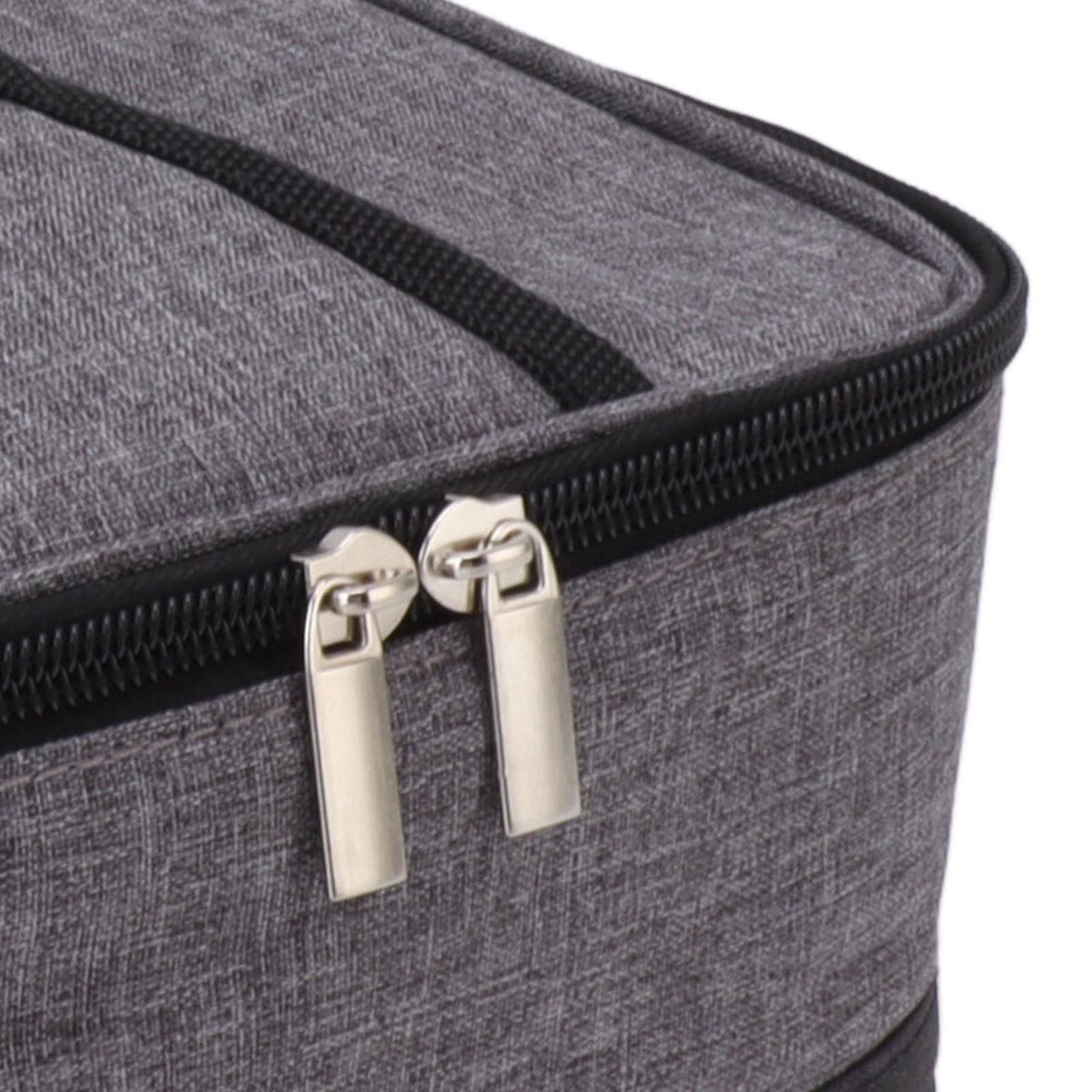 USB Heating Insulation Bag Portable Electric Heating Food Container Constant Temperature Heating Bag for Outdoor Light Gray