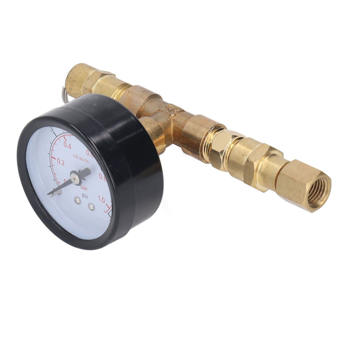 Beer Brew Spunding Valve Adjustable Pressure Relief Valve with Ball Lock Beer Brewing Equipment