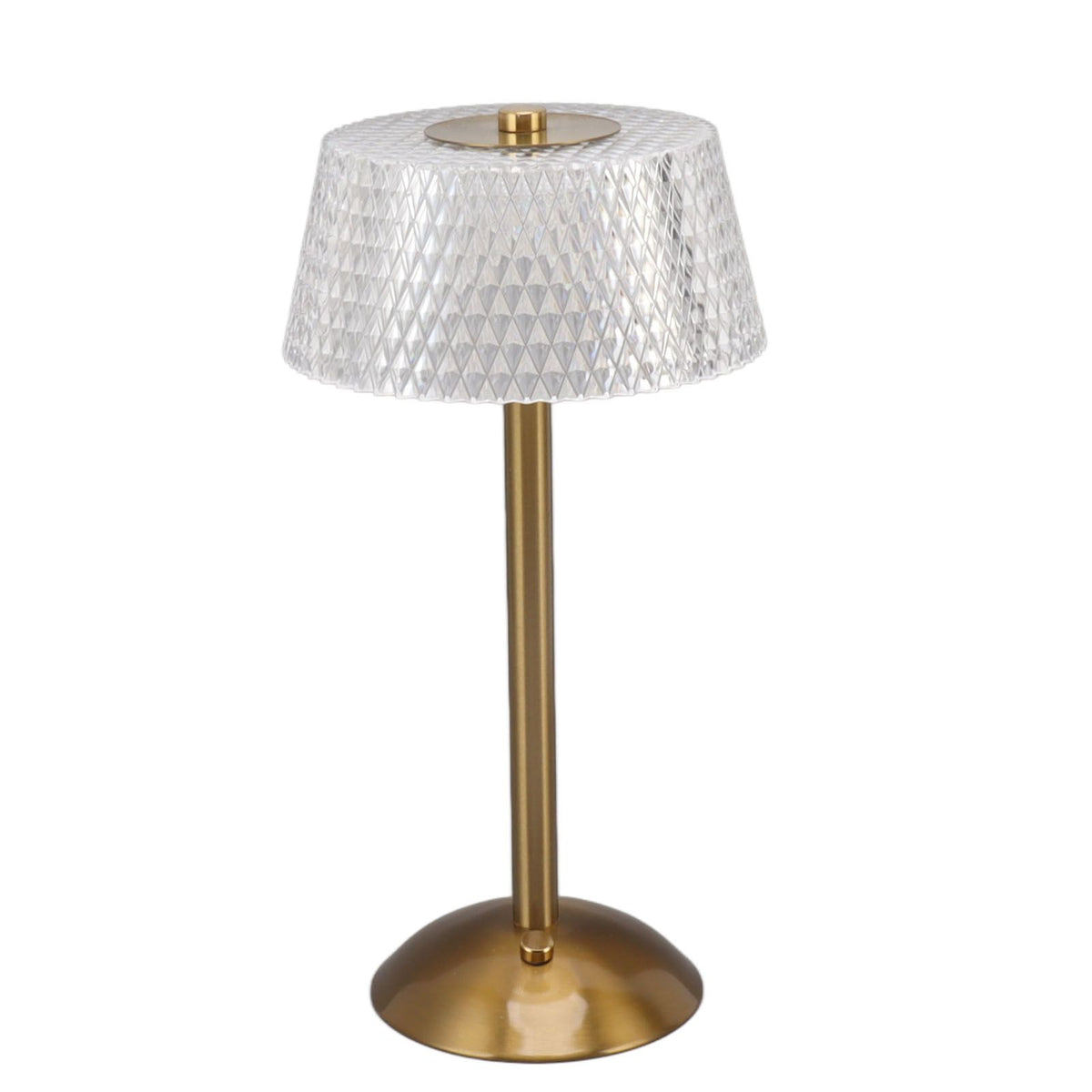 Acrylic Table Lamp Stepless Dimming LED Night Light with USB Cable for Kids Nursery Bedroom Nightstand