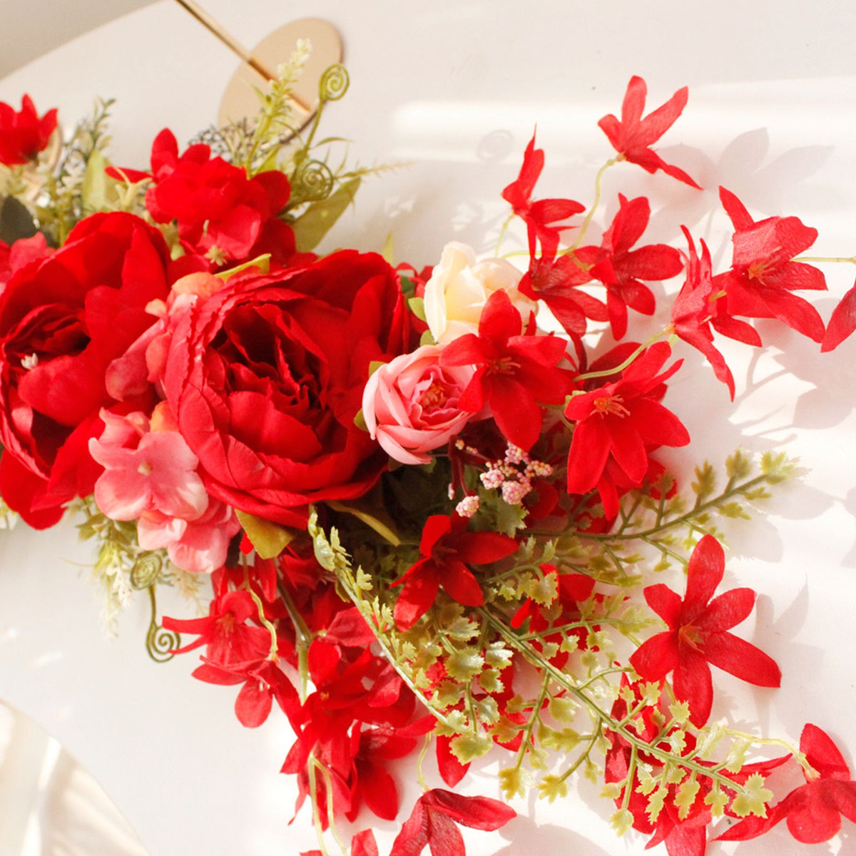 Spring Garland Door Decoration Room Pendant Flowers Lintel Flower Mirror Front Flower Chair Back Flower Wedding Arch Flower Peony