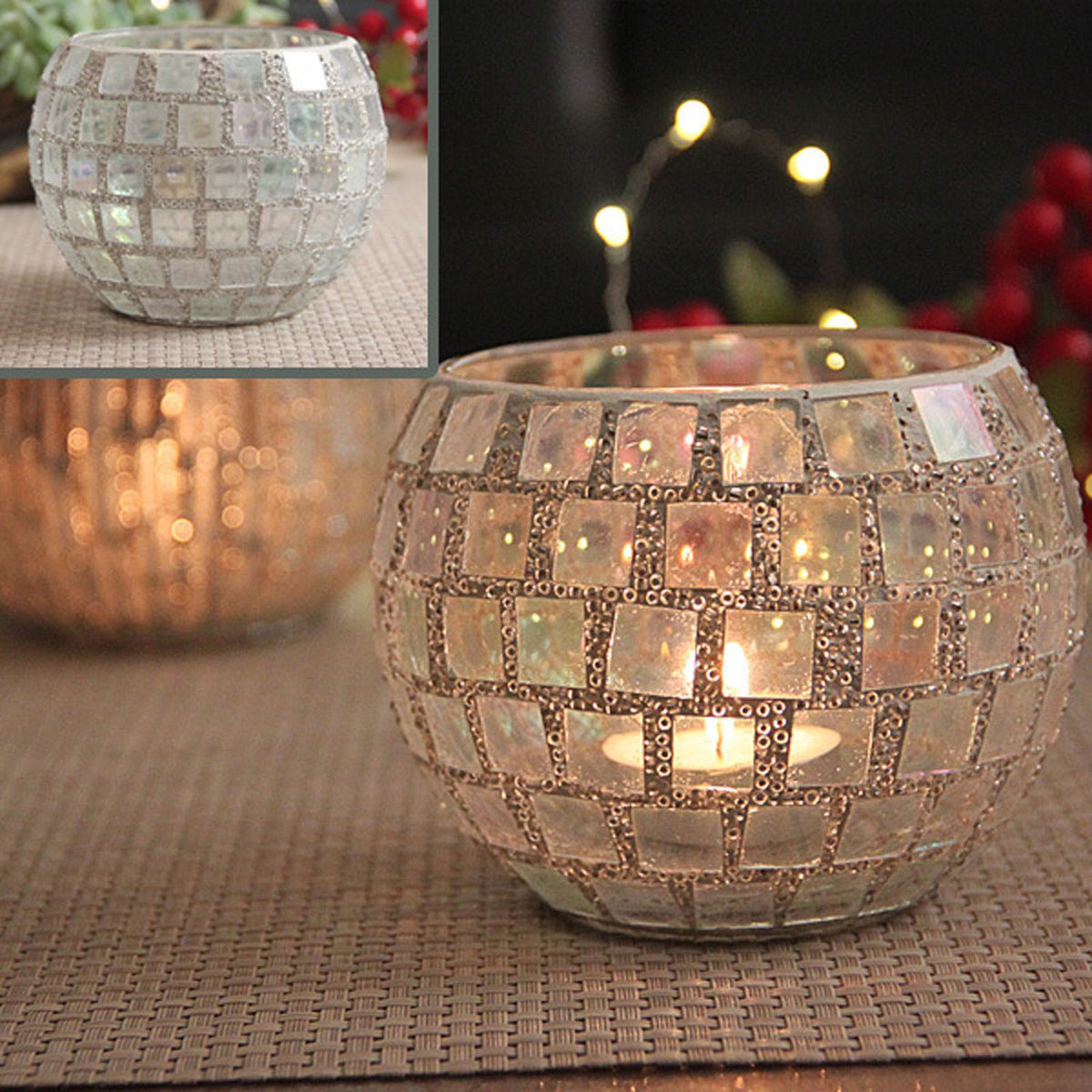 Glass Candle Holder DIY Incense Candle Cup Succulent Flower Pot Pen Holder For Wedding Parties Home Decor