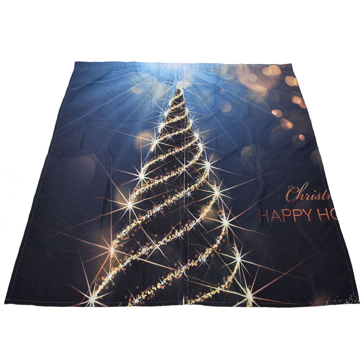 Christmas Curtain 3D Digital Printing Merry Christmas Outdoor Curtain for Outdoor Porch Balcony Christmas Decoration150x166cm Christmas 15
