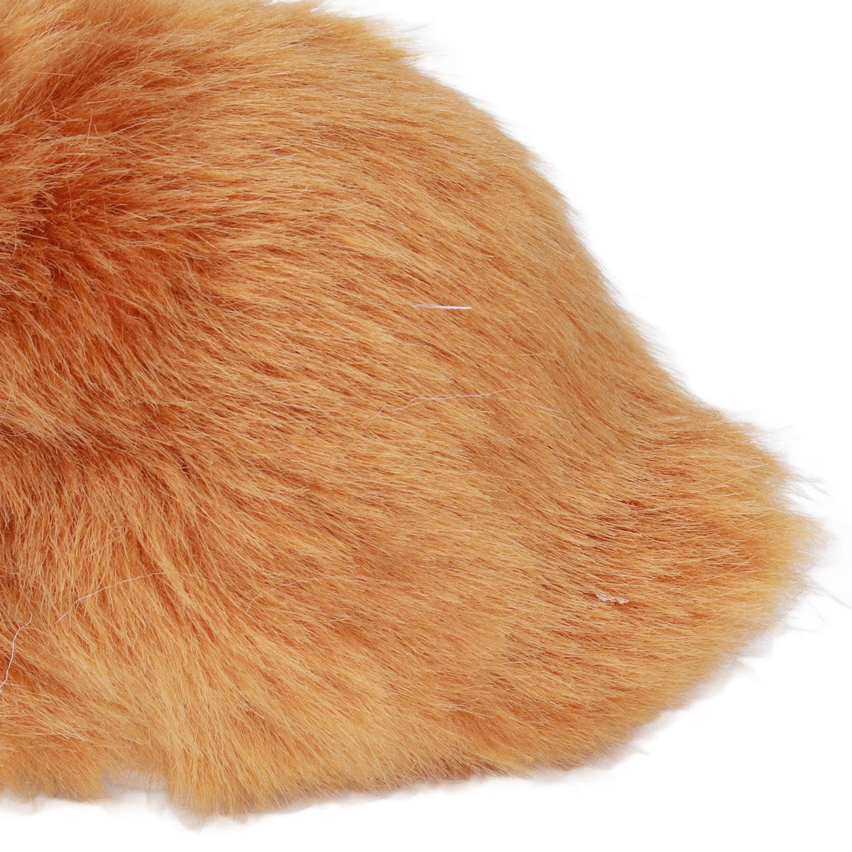Miniature Plush Rabbits Plastic Plush Material Soft Comfortable Durable Rabbits Stuffed Doll for Table DecorationOrange