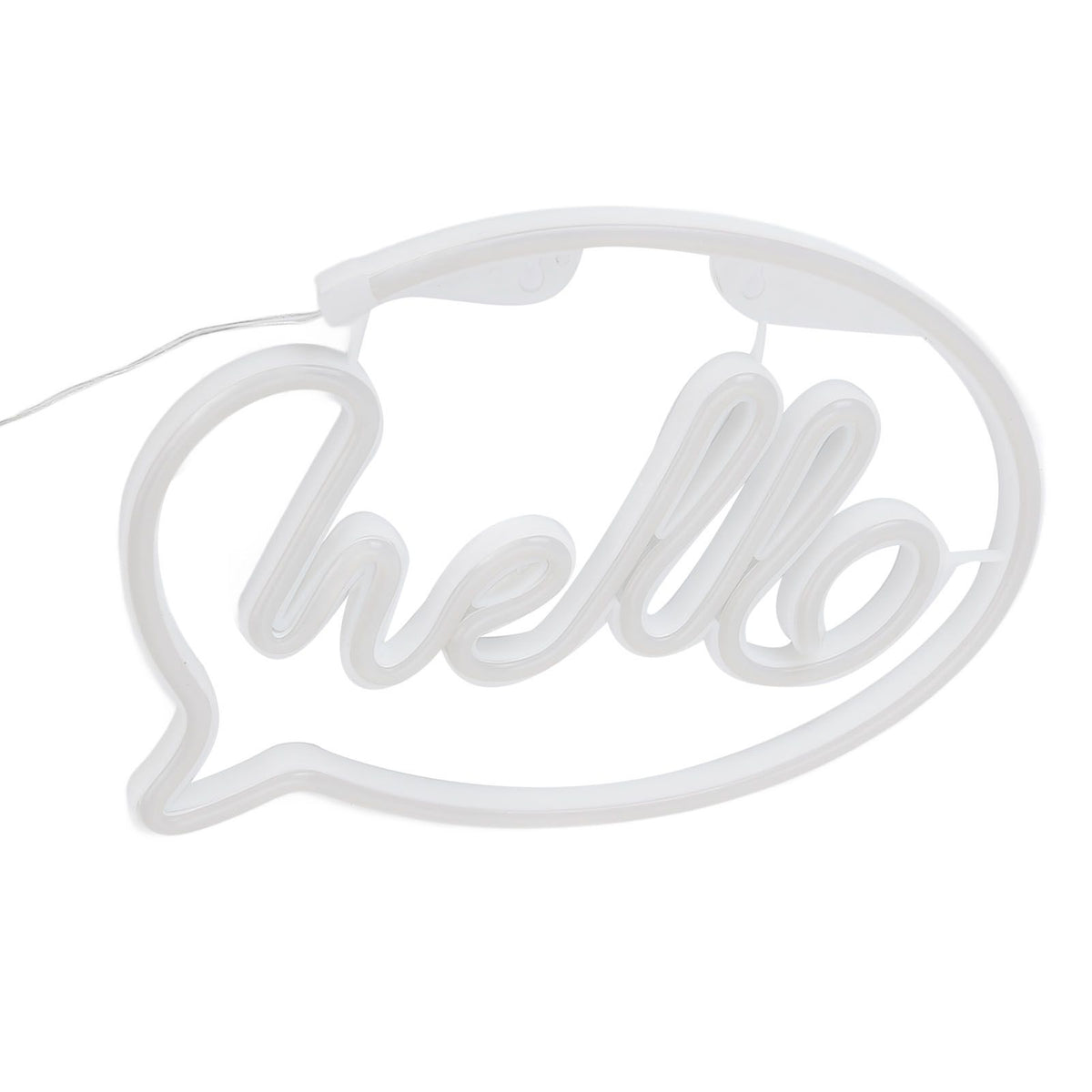 Neon Light USB Powered Battery Operated Hello LED Neon Sign for Restaurant Decoration Bar Decoration 5V