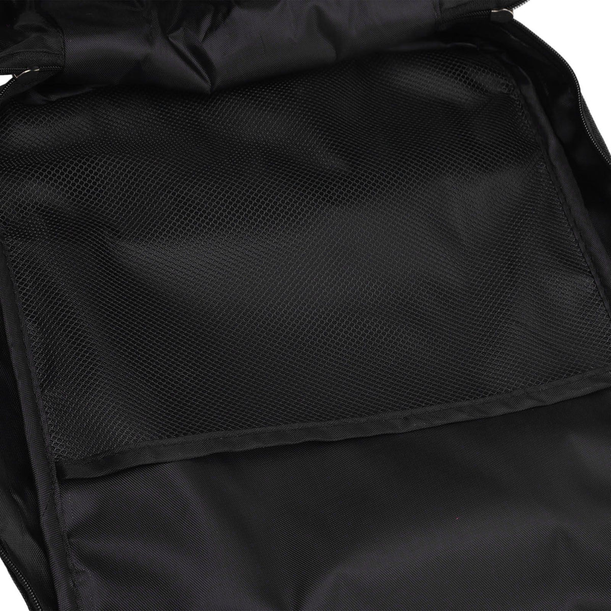 3 Layers Travel Shoe Bag Holds 3 Pair of Shoes Waterproof Portable Shoe Storage Bag for Travel Camping Daily Use Black