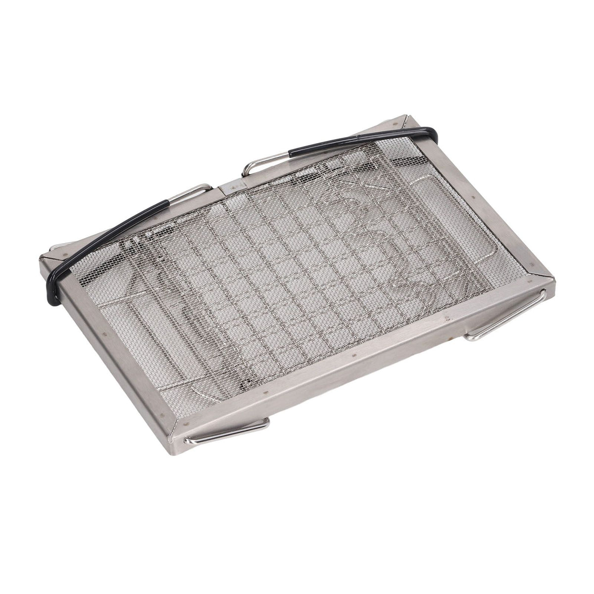 Camping Stove Toaster Foldable Portable Stable Structure Stainless Steel Outdoor Stovetop Toaster for Picnic