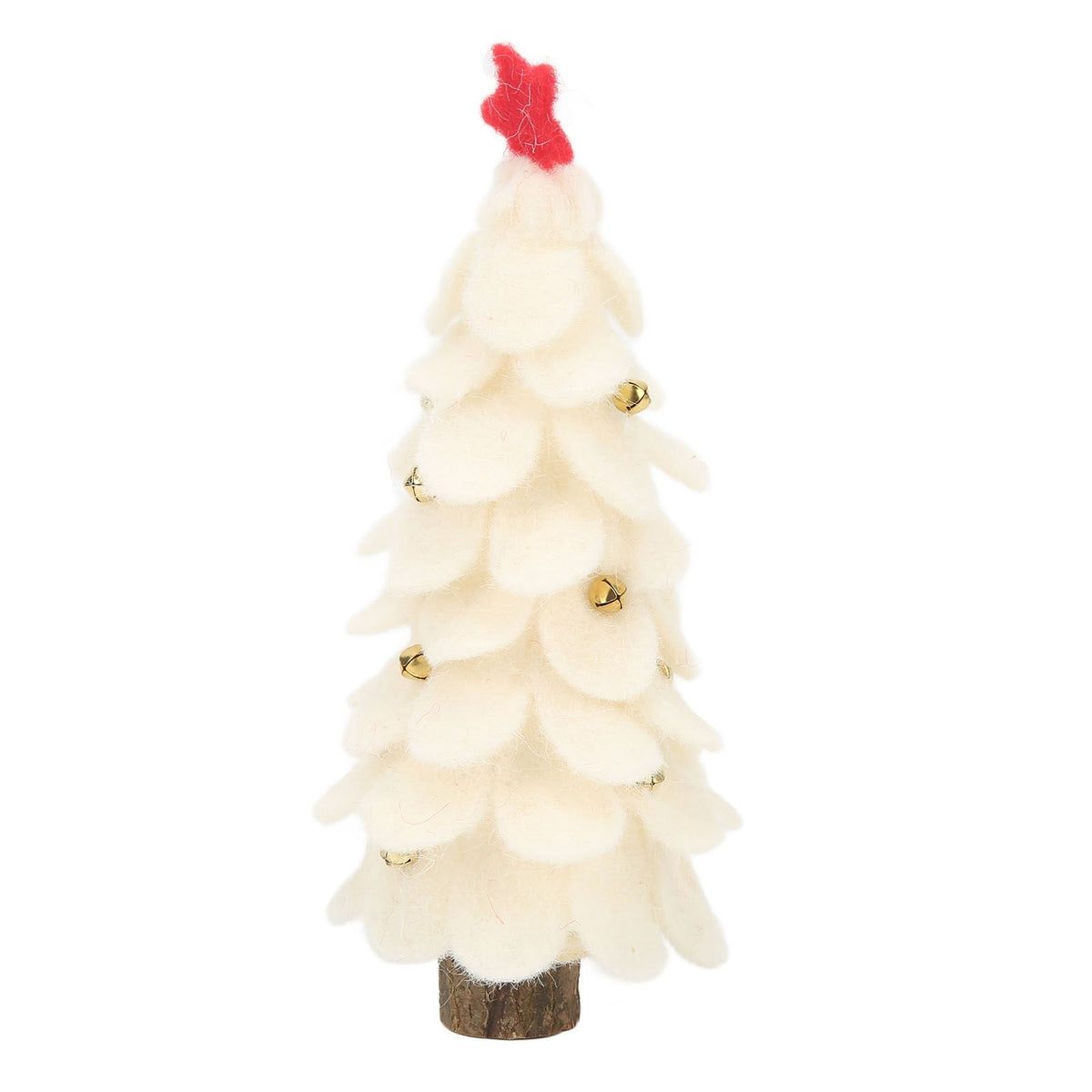 2023 New Christmas Decoration Wool Felt Christmas Tree Ornament Home New Year Party Ornament White Big Size