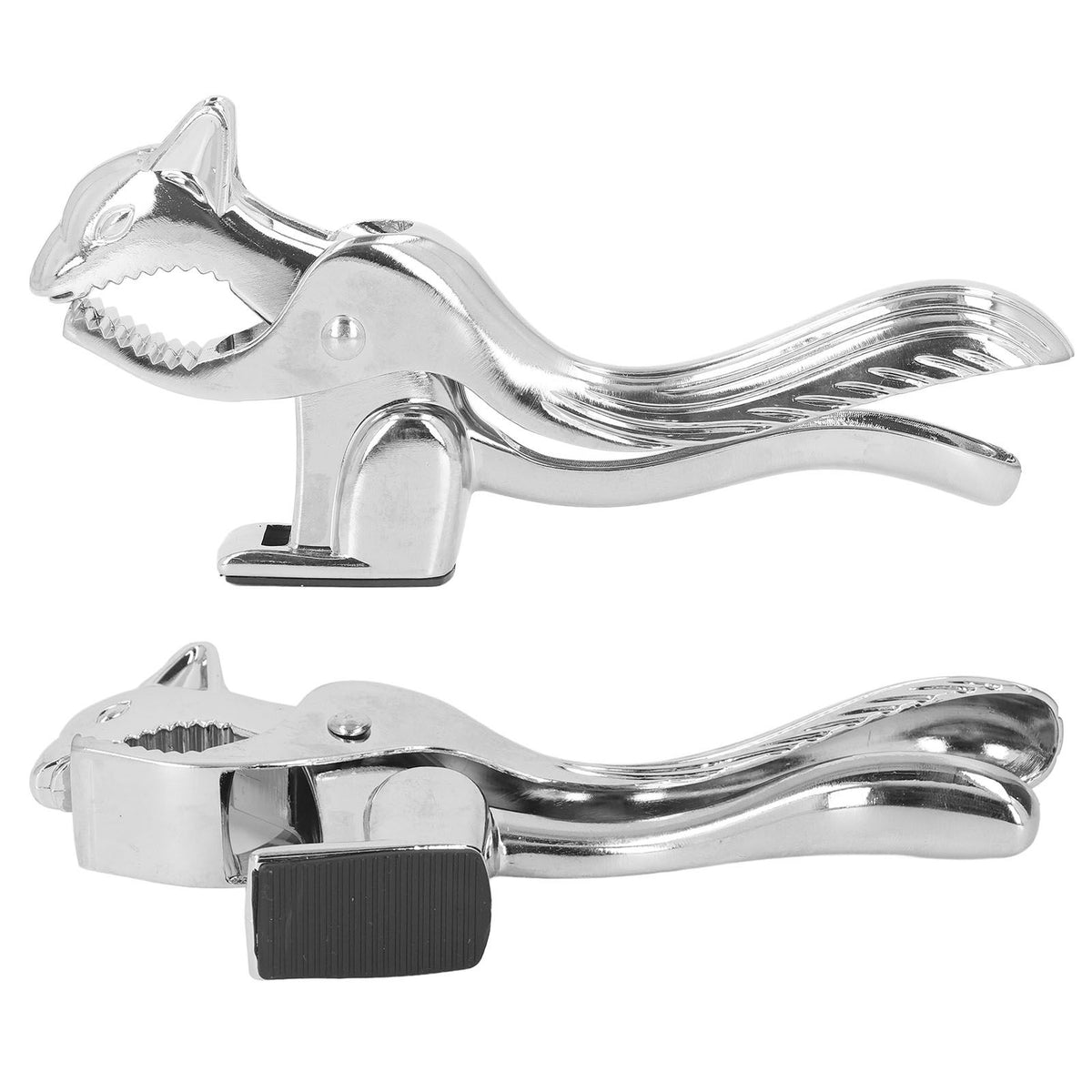 Walnut Cracker Clip Squirrel Shape Zinc Alloy Walnut Opener Multi Purpose Nutcracker for Chestnuts Pecans