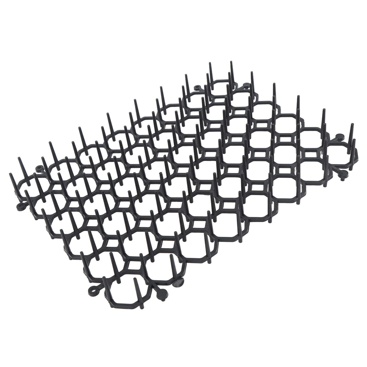 12Pcs Cat Deterrent Mat Anti Cat Dog Network Indoor Outdoor Repellent Training Plastic Spike Mat for Keeping Away Cats Dogs Protecting Plants